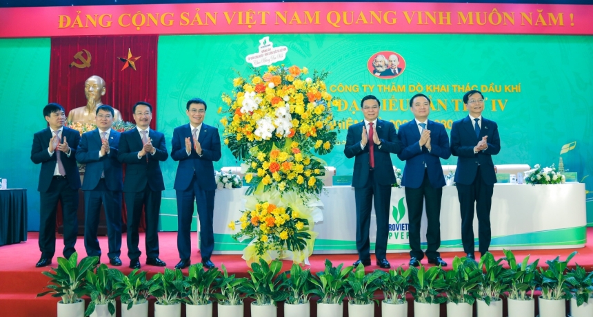 Tiến tới Đại hội Đảng bộ Petrovietnam lần thứ IV, nhiệm kỳ 2025 - 2030: Đại hội Đảng bộ Tổng Công ty Thăm dò Khai thác Dầu khí lần thứ IV, nhiệm kỳ 2025 - 2030 thành công tốt đẹp